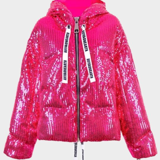 Pink Glitter Jacket